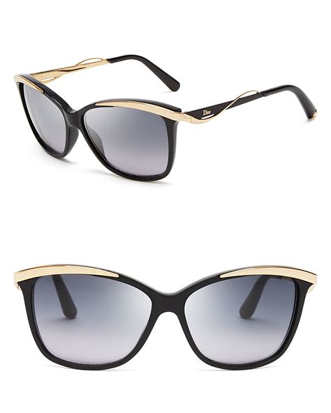 ladies cateye frame sunglasses in black dior|DIOR Eyewear Cat.